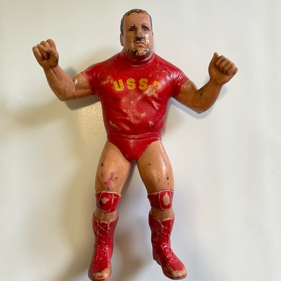 Other - USSR Vintage Red Wrestling Figure